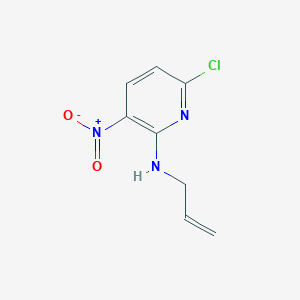 N-Allyl-3-nitro-6-chloropyridine-2-amine