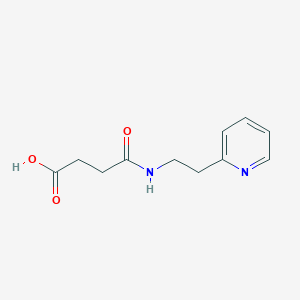 4-Oxo-4-{[2-(pyridin-2-yl)ethyl]amino}butanoic acid