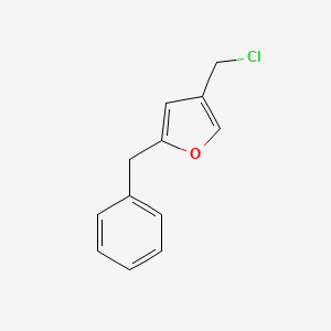 2-Benzyl-4-(chloromethyl)furan