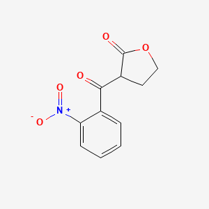 2(3H)-Furanone, dihydro-3-(2-nitrobenzoyl)-