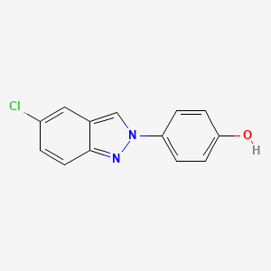4-(5-chloro-2H-indazol-2-yl)phenol