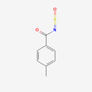 molecular formula C8H7NO2S B8718419 4-Methyl-N-(oxo-lambda~4~-sulfanylidene)benzamide CAS No. 40014-43-5