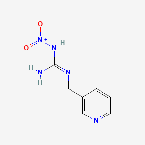 Guanidine, N-nitro-N'-(3-pyridinylmethyl)-