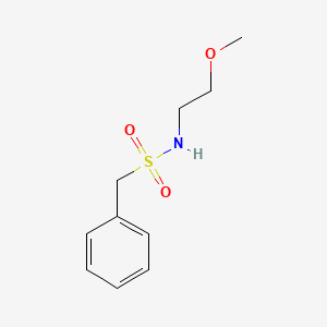 N-(2-methoxyethyl)-1-phenylmethanesulfonamide