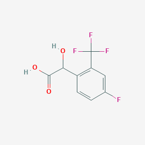 2-Trifluoromethyl-4-fluoromandelic acid