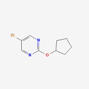 5-Bromo-2-cyclopentyloxypyrimidine