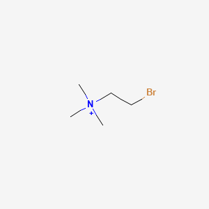 molecular formula C5H13BrN+ B8718630 2-Bromoethyl(trimethyl)azanium CAS No. 10250-82-5