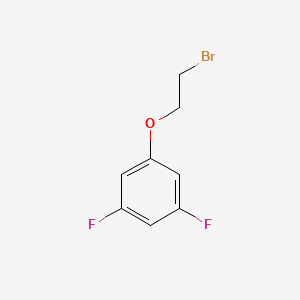 molecular formula C8H7BrF2O B8718716 1-(2-Bromoethoxy)-3,5-difluorobenzene 