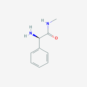 molecular formula C9H12N2O B8718731 (R)-2-Amino-N-methyl-2-phenylacetamide 