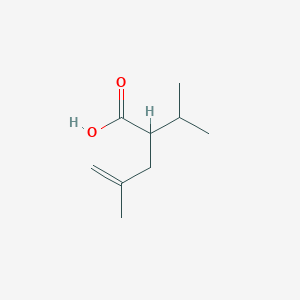 4-Methyl-2-propan-2-ylpent-4-enoic acid