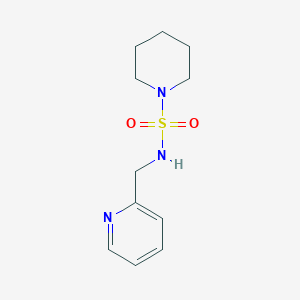 N-[(pyridin-2-yl)methyl]piperidine-1-sulfonamide
