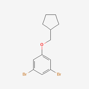 1,3-Dibromo-5-(cyclopentylmethoxy)benzene