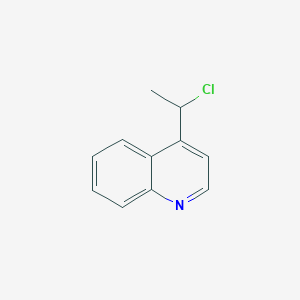 4-(1-Chloroethyl)quinoline