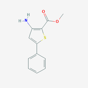 B008719 Methyl 3-amino-5-phenylthiophene-2-carboxylate CAS No. 100063-22-7