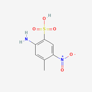 3-Amino-6-nitrotoluene-4-sulphonic acid