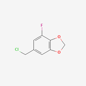 6-(Chloromethyl)-4-fluorobenzo[d][1,3]dioxole