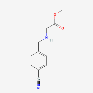 Methyl 2-((4-cyanobenzyl)amino)acetate