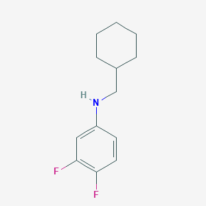 N-(Cyclohexylmethyl)-3,4-difluoroaniline