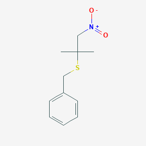 Benzyl(2-methyl-1-nitropropan-2-yl)sulfane