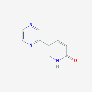 5-(Pyrazin-2-yl)pyridin-2(1H)-one