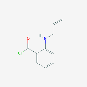 molecular formula C10H10ClNO B8719206 2-[(Prop-2-en-1-yl)amino]benzoyl chloride CAS No. 706750-87-0