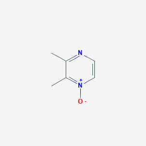 molecular formula C6H8N2O B8719257 2,3-Dimethylpyrazine 1-oxide CAS No. 65464-21-3