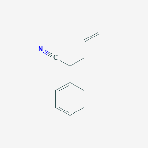 molecular formula C11H11N B8719301 2-Phenyl-4-pentenenitrile CAS No. 5558-87-2