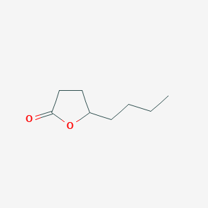 molecular formula C8H14O2 B087194 γ-辛内酯 CAS No. 104-50-7