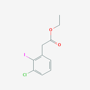 Ethyl 2-(3-chloro-2-iodophenyl)acetate