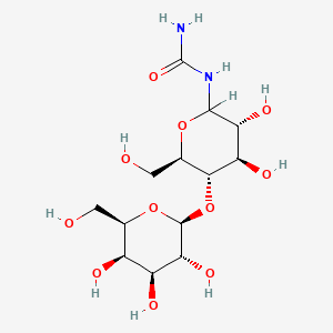 molecular formula C13H24N2O11 B8719585 Lactosylurea CAS No. 24162-28-5