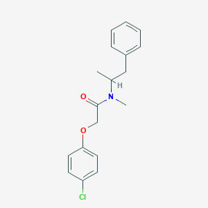B087197 2-(4-chlorophenoxy)-N-methyl-N-(1-phenylpropan-2-yl)acetamide CAS No. 13385-09-6