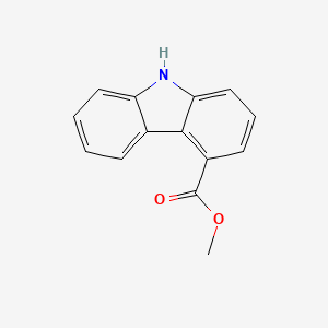molecular formula C14H11NO2 B8719733 Methyl 9H-carbazole-4-carboxylate CAS No. 93583-49-4