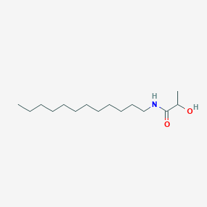 molecular formula C15H31NO2 B8719751 n-Dodecyl-2-hydroxypropanamide CAS No. 5422-41-3