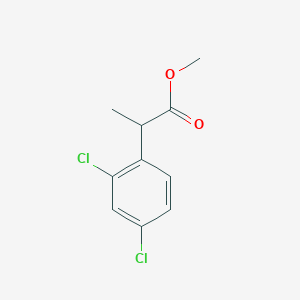 2,4-Dichloro-alpha-methyl-benzeneacetic acid, methyl ester