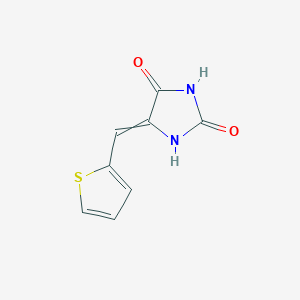 molecular formula C8H6N2O2S B8719768 5-(2-Thenylidene) hydantoin 