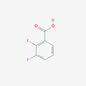 molecular formula C7H4I2O2 B8719814 2,3-Diiodobenzoic acid CAS No. 857444-38-3