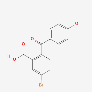 5-Bromo-2-(4-methoxybenzoyl)benzoic acid