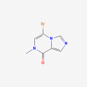molecular formula C7H6BrN3O B8720080 5-Bromo-7-methylimidazo[1,5-a]pyrazin-8(7h)-one 