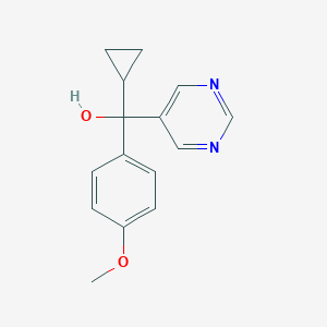 molecular formula C15H16N2O2 B087201 Ancymidol CAS No. 12771-68-5