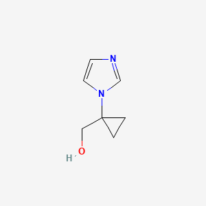 (1-(1H-imidazol-1-yl)cyclopropyl)methanol