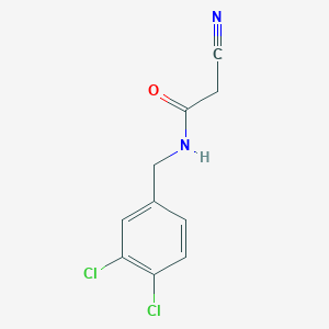 N-(3,4-dichlorobenzyl)-2-cyanoacetamide