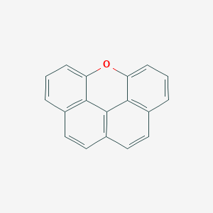 molecular formula C18H10O B087203 Naphtho[2,1,8,7-klmn]xanthene CAS No. 191-37-7