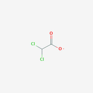 molecular formula C2HCl2O2- B087207 Dichloroacetate CAS No. 13425-80-4