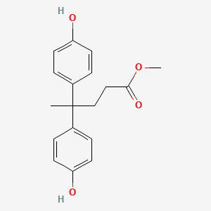 Methyl 4,4-bis(4-hydroxyphenyl)pentanoate