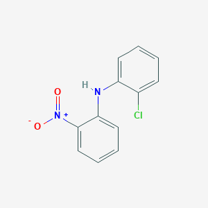 molecular formula C12H9ClN2O2 B8721404 2-Chloro-2'-nitrodiphenylamine 