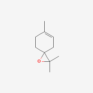 molecular formula C10H16O B8721459 2,2,6-Trimethyl-1-oxaspiro[2.5]oct-5-ene CAS No. 4584-23-0