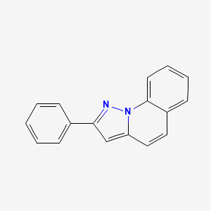 2-Phenylpyrazolo[1,5-a]quinoline