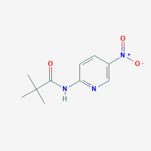 molecular formula C10H13N3O3 B8721565 2,2-dimethyl-N-(5-nitropyridin-2-yl)propanamide CAS No. 70298-90-7