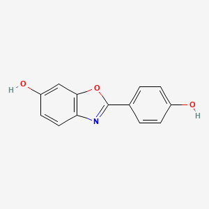 2-(4-Hydroxyphenyl)benzo[d]oxazol-6-ol