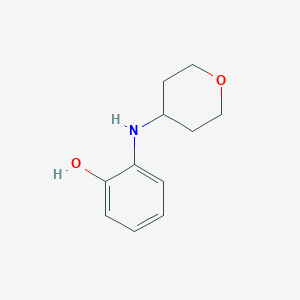 2-[(Oxan-4-yl)amino]phenol